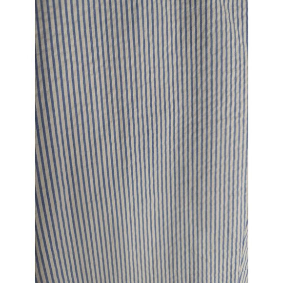 J.Crew Seersucker Pants Womens Sz 6  25" Inseam Cropped Coastal Chic Preppy - Picture 6 of 11